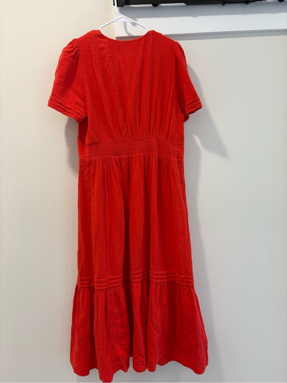 BODEN Eve Tiered Puff Sleeve Dress - Picture 4 of 6